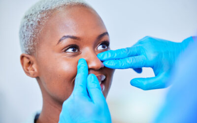 How do you make your nostrils smaller?