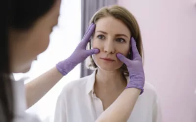 Anonymous beautician doing face massage to client Does a Nose Job Change Your Face?